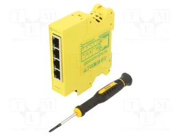 BRAINBOXES SW-514 Switch Ethernet no administrado de 4 puertos