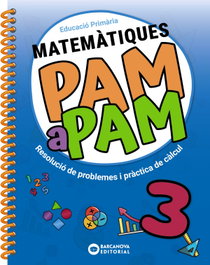 (CAT).(25).QUAD.MATEMATIQUES 3R.PRIM.(PAM A PAM), BARCANOVA