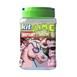 Instant Kit Slime Destellos de Unicornio 15931 Haz tu SLIME fácil, seguro y divertido
