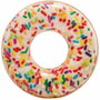 Intex Flotador rueda Donut Blanco caramelos 99x25 cm
