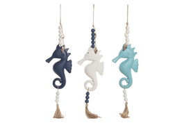 DKD Home Decor Decoración Colgante de Resina Surtida 12,5x2x56 cm