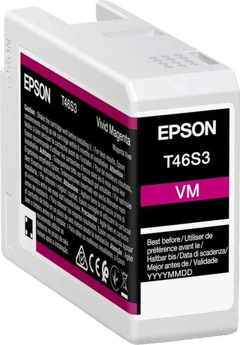 Epson Cartucho de Tinta UltraChrome Pro10 T46S3 Magenta Vivo 25ml
