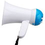 Mister Gadget Megáfono con Altavoz y Sirena, Volumen Regulable, Mango Plegable, 16x12 cm