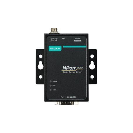 Moxa NPort 5100A Servidores de Dispositivos Serie RS-232/422/485 con Protección contra Sobretensiones