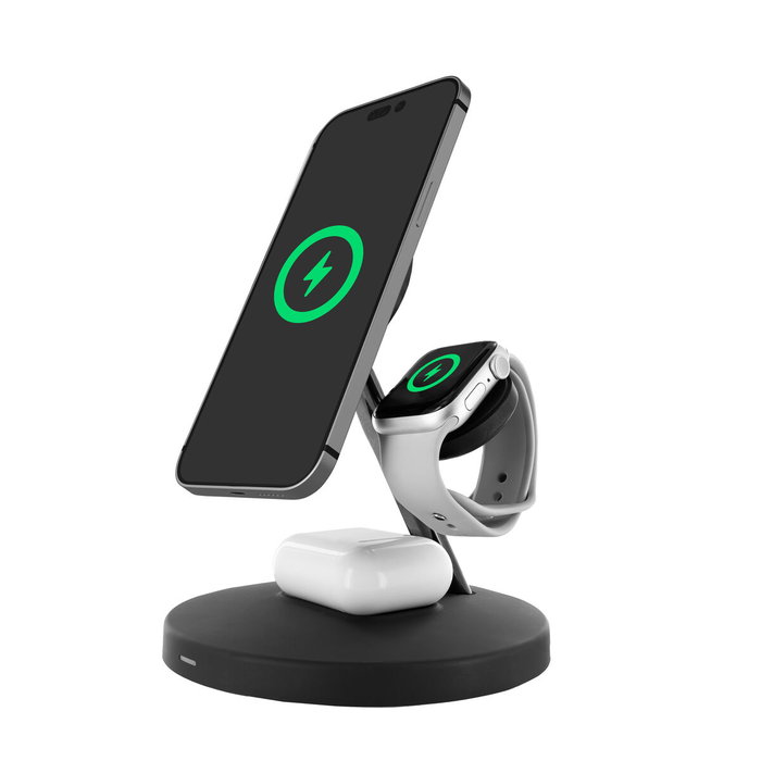 Cargador Inalámbrico Muvit for Change APH-MWC3 Negro Cargador Inalámbrico Muvit for Change APH-MWC3 Negro