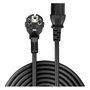 Lindy Cable de alimentación Schuko a IEC C13, 0,7 m, Negro