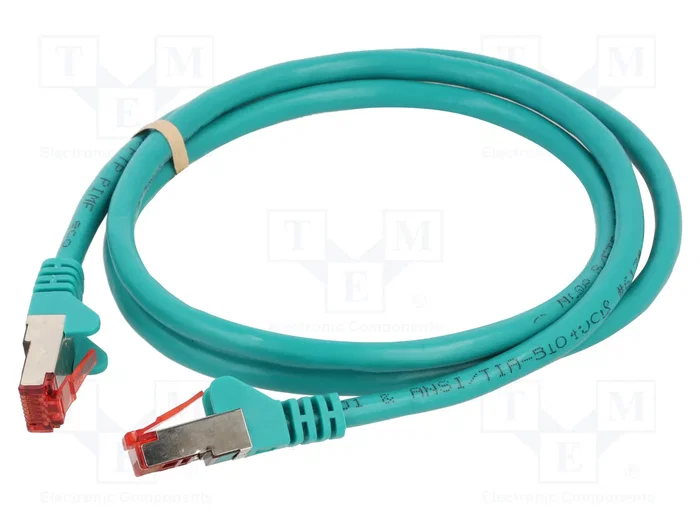 GOOBAY Patch cord Cat 6 S/FTP 1m verde