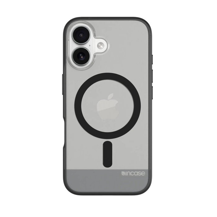 Incase Slim Case para iPhone 16, Negro, Translúcido