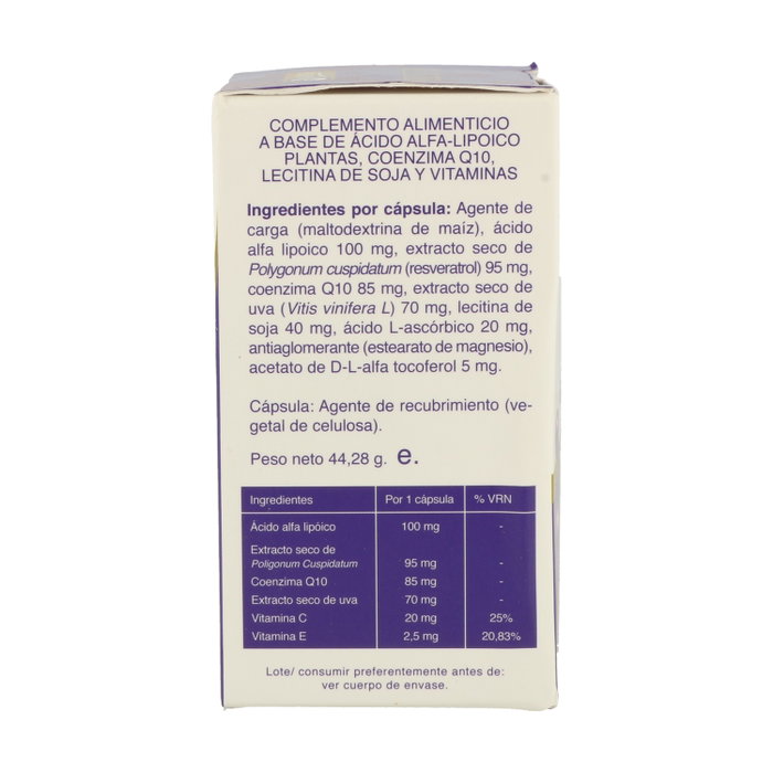 Anroch Fharma Sirtuvida 60 cápsulas de 550mg