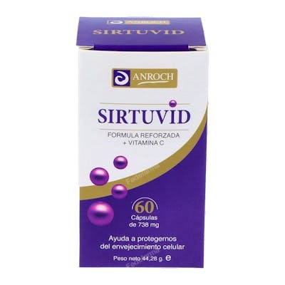 Anroch Fharma Sirtuvida 60 cápsulas Anroch Fharma Sirtuvida 60 cápsulas
