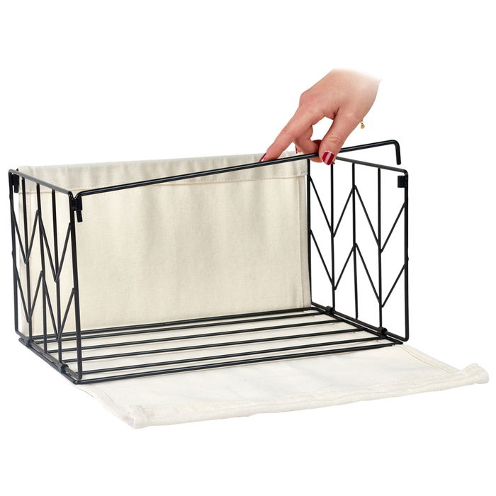 Home Deco Factory Cesta Plegable Ma Petite Buand 38x28x22 cm Almacenamiento