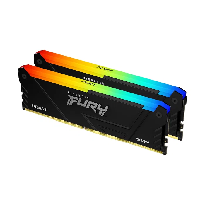 Kingston FURY Beast RGB 32 GB (2 x 16 GB) DDR4 3200 MT/s CL16 DIMM