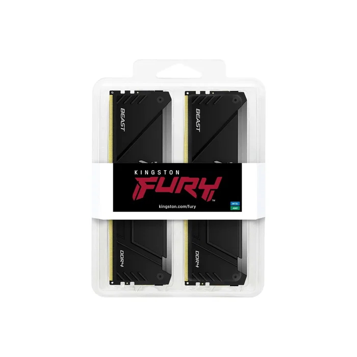 Kingston FURY Beast RGB 32 GB (2 x 16 GB) DDR4 3200 MT/s CL16 DIMM