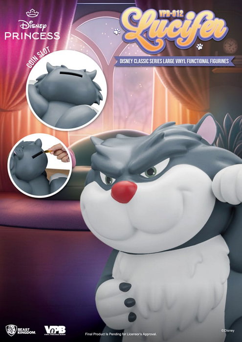 La Cenicienta Piggy Vinyl Lucifer 33 cm