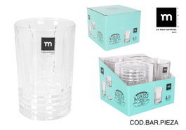 La Mediterranea Vaso Auriss Jara 500 cc (16 Unidades) Ø8.5x13 cm