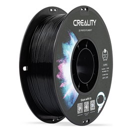 Creality CR-PETG Filamento 3D, Negro, PETG, 1.75 mm, 1 kg, Rollo, 3301030035