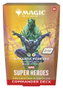 Wizards of the Coast Magic the Gathering Marvel Super Heroes Collector's Edition Commander Decks Caja (4) inglés