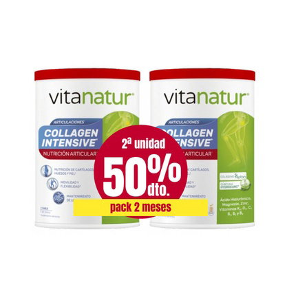VITANATUR COLAGENO INTENS 360 g (2 unidades) VITANATUR COLAGENO INTENS 360 g (2 unidades)
