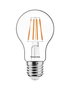TOSHIBA Bombilla LED Filamento A60 E27 4.5W 2700K - Luz Cálida