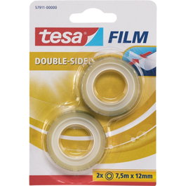 Tesa Cinta de Doble Cara Transparente 7,5 m x 12 mm