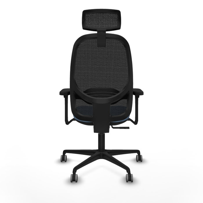 PIQUERAS Y CRESPO Silla de oficina Cilanco con mecanismo Sincro, Azul cielo y Negro PIQUERAS Y CRESPO Silla de oficina Cilanco con mecanismo Sincro, Azul cielo y Negro