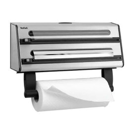 Portarrollos de Cocina Tefal K1887904 Blanco Aluminio Plástico