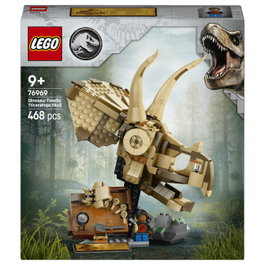 LEGO Jurassic World Fósiles de Dinosaurio: Cráneo de Triceratops 76969