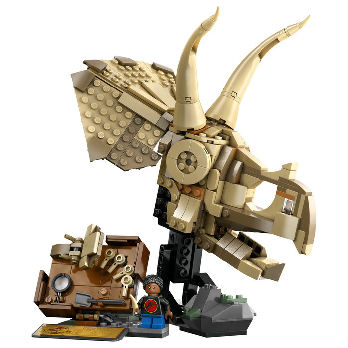 LEGO Jurassic World Fósiles de Dinosaurio: Cráneo de Triceratops 76969 LEGO Jurassic World Fósiles de Dinosaurio: Cráneo de Triceratops 76969