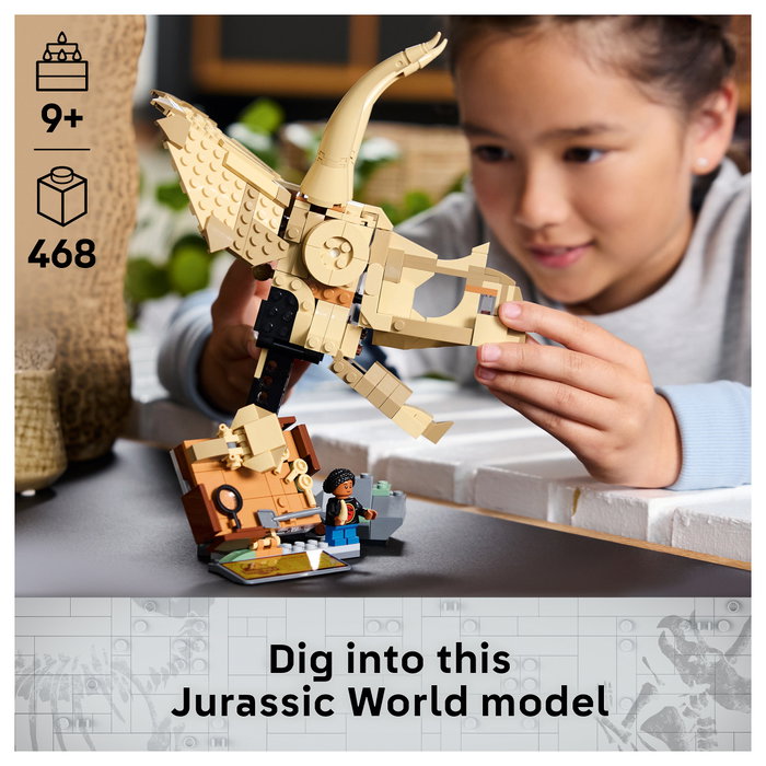 LEGO Jurassic World Fósiles de Dinosaurio: Cráneo de Triceratops 76969 LEGO Jurassic World Fósiles de Dinosaurio: Cráneo de Triceratops 76969