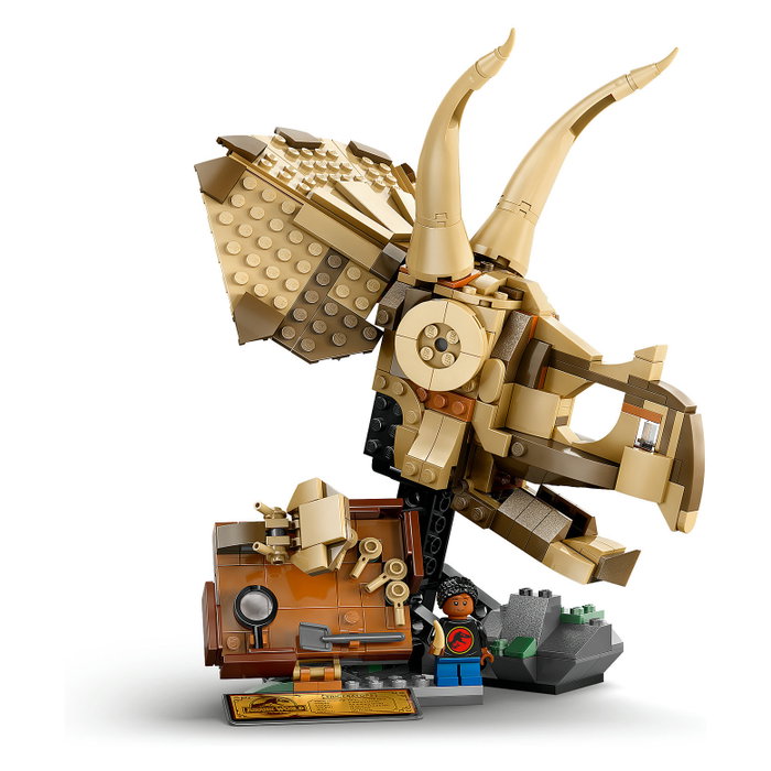 LEGO Jurassic World Fósiles de Dinosaurio: Cráneo de Triceratops 76969 LEGO Jurassic World Fósiles de Dinosaurio: Cráneo de Triceratops 76969
