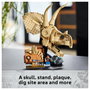 LEGO Jurassic World Fósiles de Dinosaurio: Cráneo de Triceratops 76969