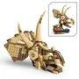 Lego Jurassic World 76969 Fósiles de dinosaurios: Cráneo de triceratops - Juego para niños de 9 años