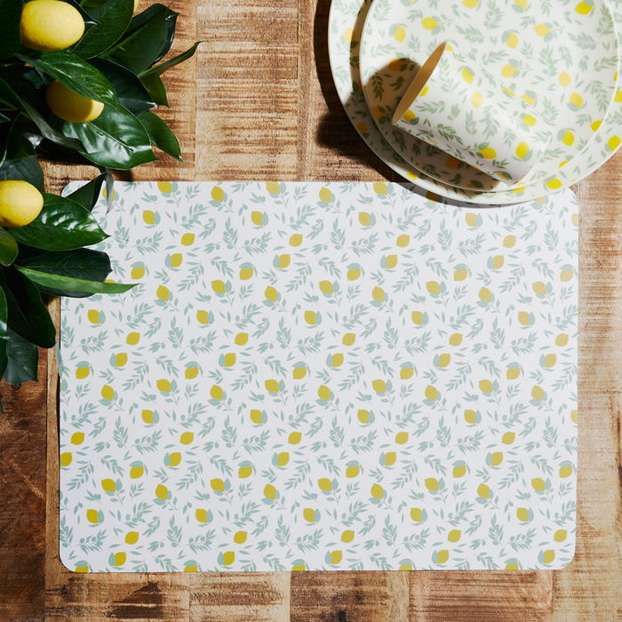 Home Deco Factory Cuadro Decorativo 30x40 cm Estampado Limones Colección Bain De Soleil