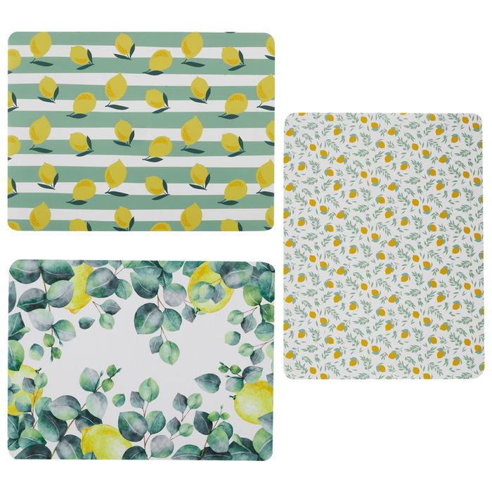 Home Deco Factory Cuadro Decorativo 30x40 cm Estampado Limones Colección Bain De Soleil