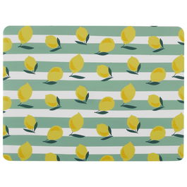 Home Deco Factory Cuadro Decorativo 30x40 cm Estampado Limones Colección Bain De Soleil