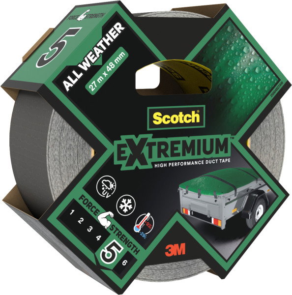 Scotch Extremium All Weather 48 mm x 27,4 m Gris