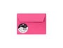 Clairefontaine Pollen Sobres C6 Rosa fucsia, Pack de 5 unidades