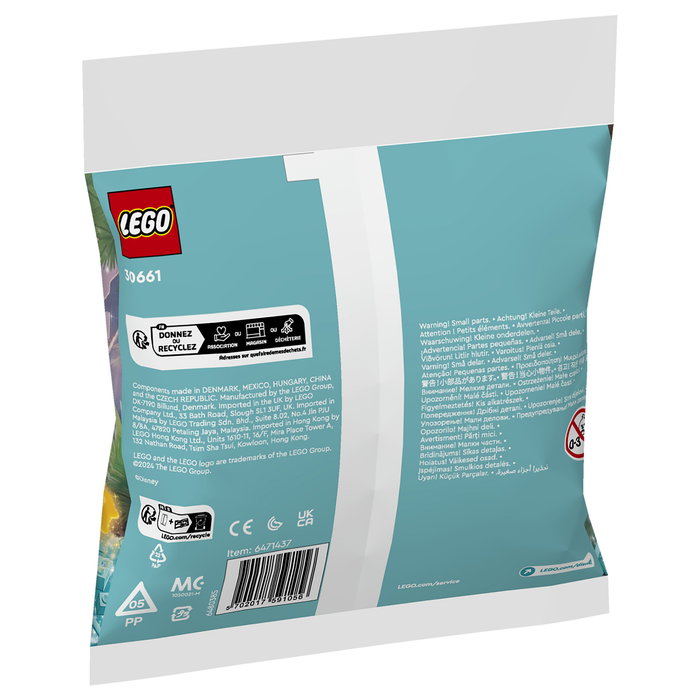 LEGO 30661 Disney Princess Caseta de Bienvenida de Asha - Juego de Construcción 46 Piezas para Niños de 6 Años en Adelante, Polybag