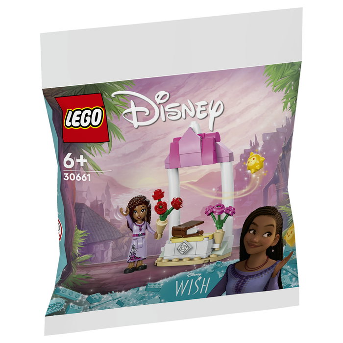 LEGO 30661 Disney Princess Caseta de Bienvenida de Asha - Juego de Construcción 46 Piezas para Niños de 6 Años en Adelante, Polybag