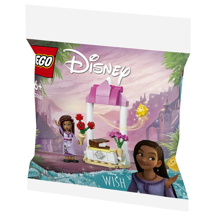 LEGO 30661 Disney Princess Caseta de Bienvenida de Asha - Juego de Construcción 46 Piezas para Niños de 6 Años en Adelante, Polybag