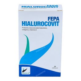 FEPADIET Hialurocovit 200Mg 30Cap Ácido Hialurónico Colágeno Vitamina C