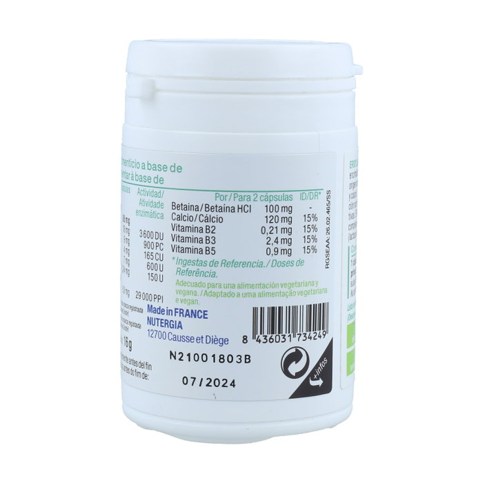 Nutergia Ergylase Plus 40 Cápsulas