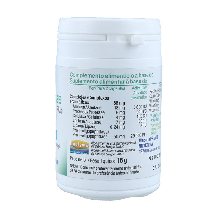 Nutergia Ergylase Plus 40 Cápsulas
