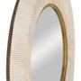 Espejo Madera de Mango Decoración 90 X 5 X 90 cm