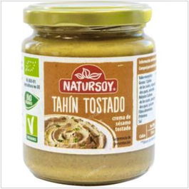 NATURSOY Tahin Tostado 250Gr. Crema de sésamo tostado con sal marina