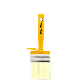 WOLFPACK LINEA PROFESIONAL Brocha Profesional para Techos 70x30 mm con Cerdas Blancas