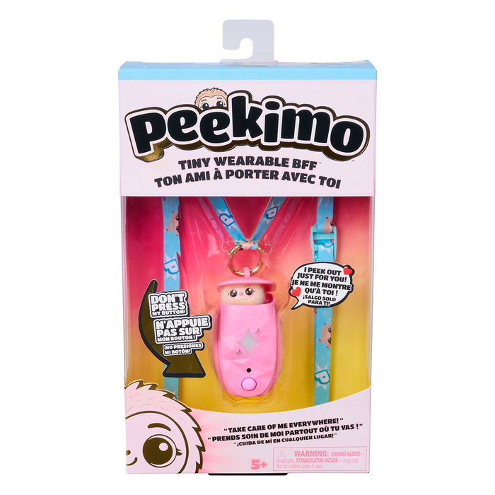 SPIN MASTER Mascota Interactiva Peekimo Rosa Penny SPIN MASTER Mascota Interactiva Peekimo Rosa Penny
