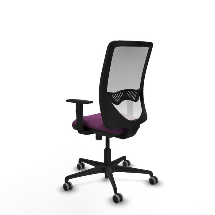 PIQUERAS Y CRESPO Silla de oficina Zulema con mecanismo Sincro, Morado y Blanco PIQUERAS Y CRESPO Silla de oficina Zulema con mecanismo Sincro, Morado y Blanco