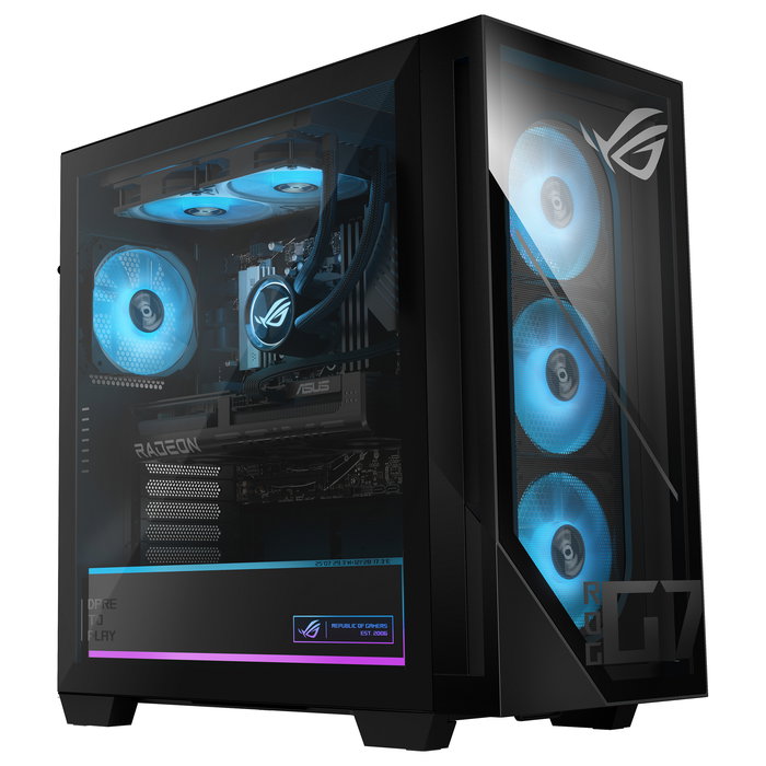 ASUS ROG GM700TZ-R8700F092W PC Gaming: AMD Ryzen 7 8700F, 32GB DDR5, 2TB SSD NVMe, NVIDIA GeForce RTX 5070 Ti 16GB, Windows 11 Home