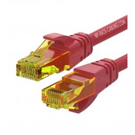 Wp european cabling solution Cable de red Cat.6A U-UTP rojo 3m